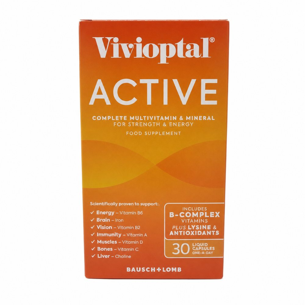 Vivioptal Active Multivitamin -  30 Capsules