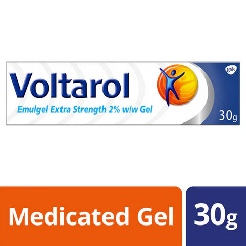 Voltarol Emulgel Extra Strength Pain Relieving Diclofenac Gel 2% -30g/50g/100g