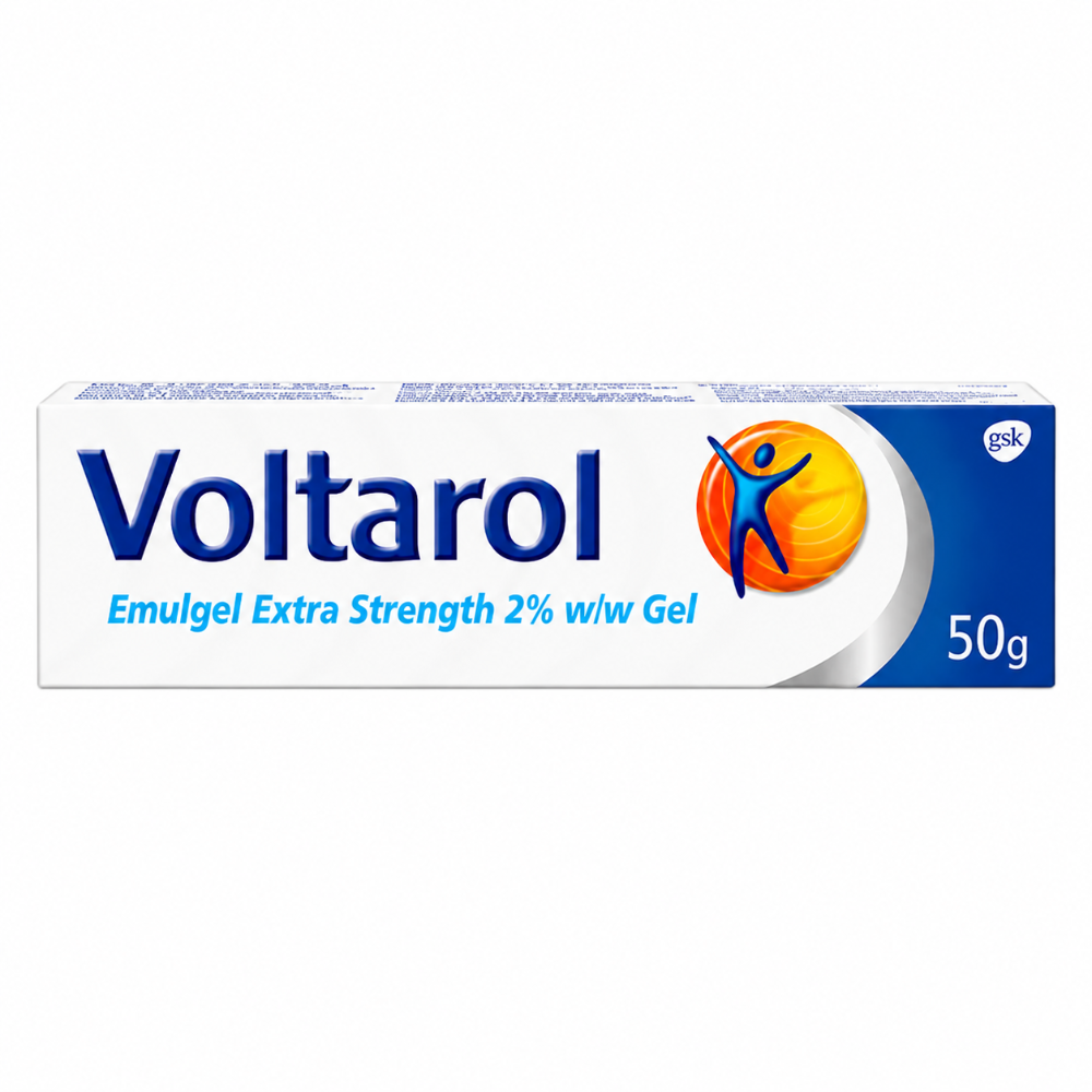 Voltarol Emulgel Extra Strength Pain Relieving Diclofenac Gel 2% - 50g