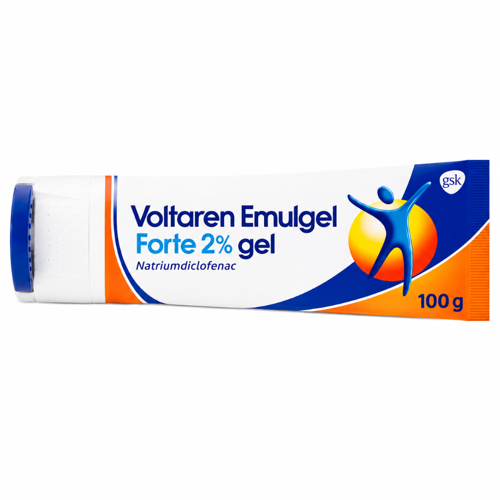 Voltarol Emulgel Extra Strength Pain Relieving Diclofenac Gel 2% - 100g