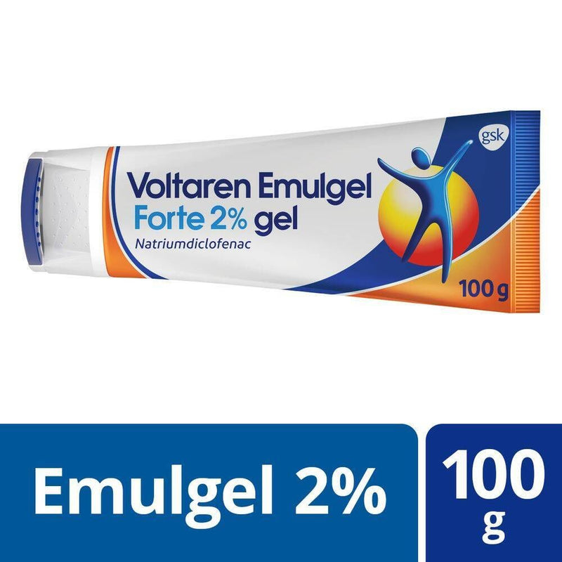 Voltarol Emulgel Extra Strength Pain Relieving Diclofenac Gel 2% -30g/50g/100g