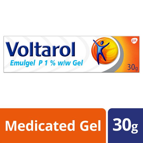 Voltarol Emulgel P 1% Diclofenac Gel - 30g/50g/100g