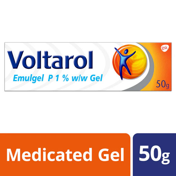 Voltarol Emulgel P 1% Diclofenac Gel - 30g/50g/100g