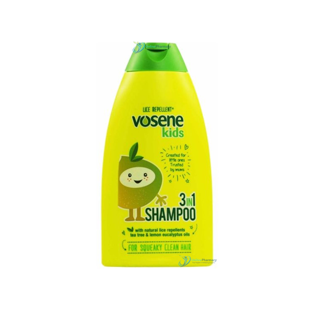 Vosene Kids 3 in 1 conditioning Lice Repellent Shampoo