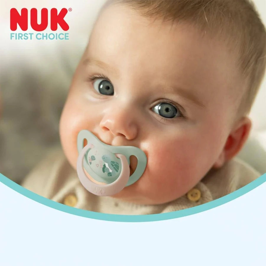 NUK First Choice Classic Soother Day & Night - (0-6 Months)