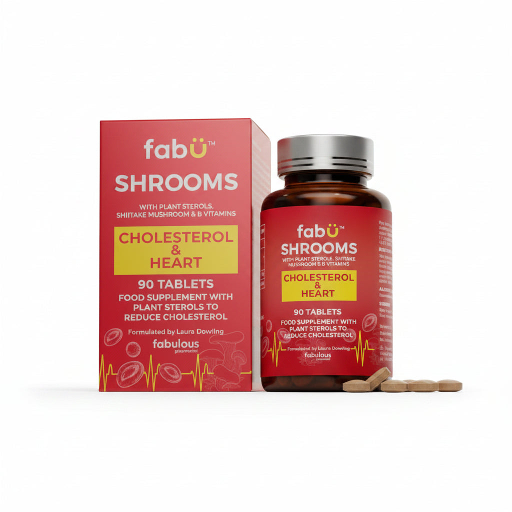 Fabu Shrooms Cholesterol and Heart - 90 Capsules