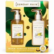 Sunday Rain Warm Vanilla Sugar Body Wash & Body Lotion Gift Set
