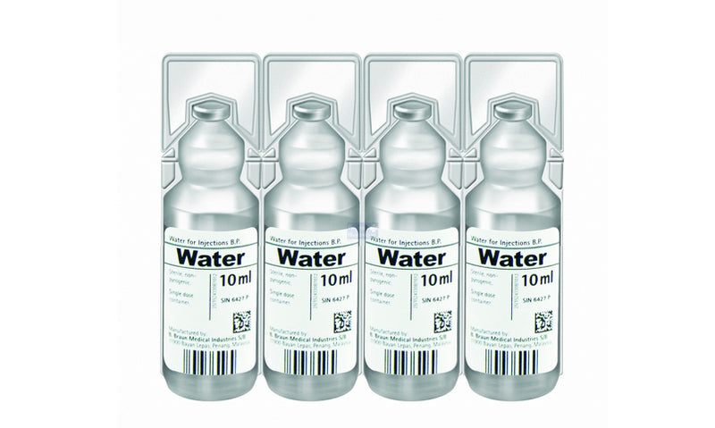 Water For Injections Ph.Eur 50 x 10ml Ampoules