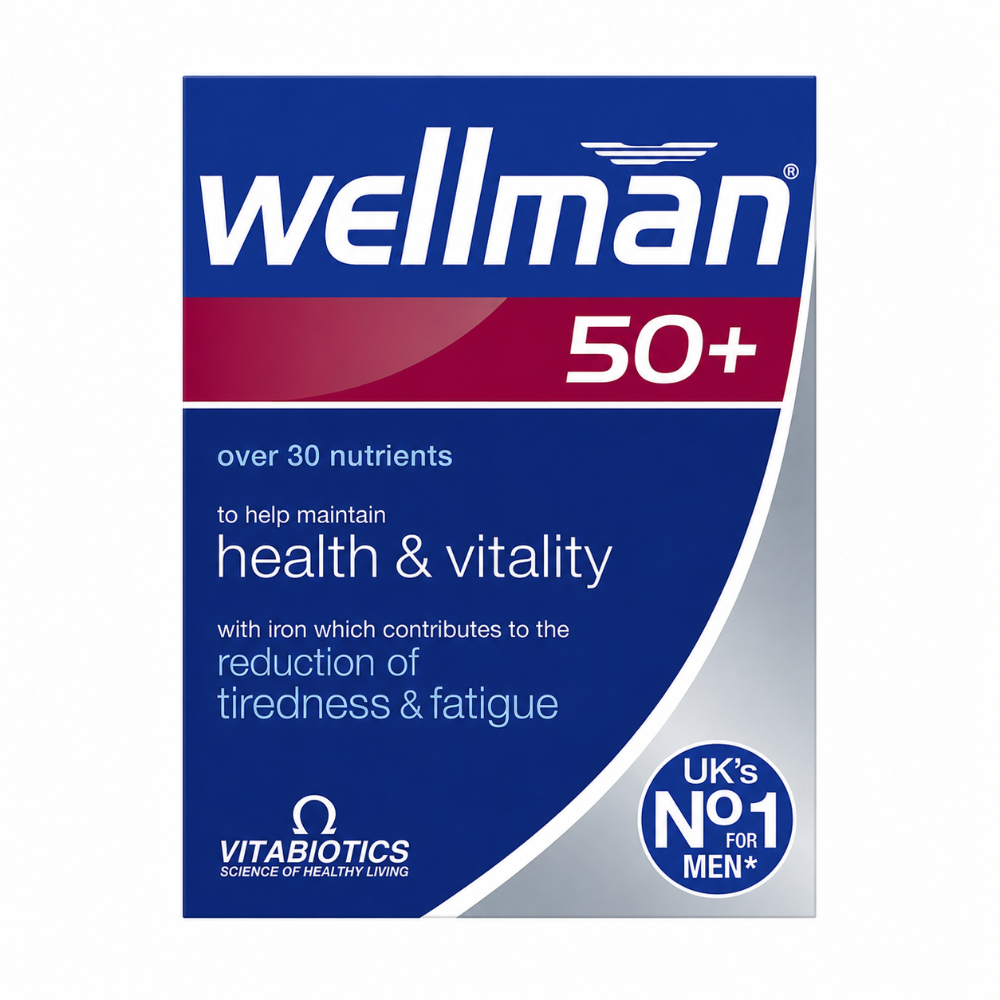 Wellman 50+ Multivitamins - 30 Tabs