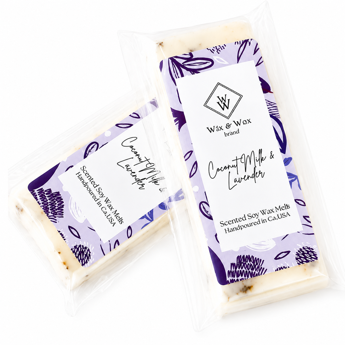 Wix & Wax Coconut Milk & Lavender Snap Bar