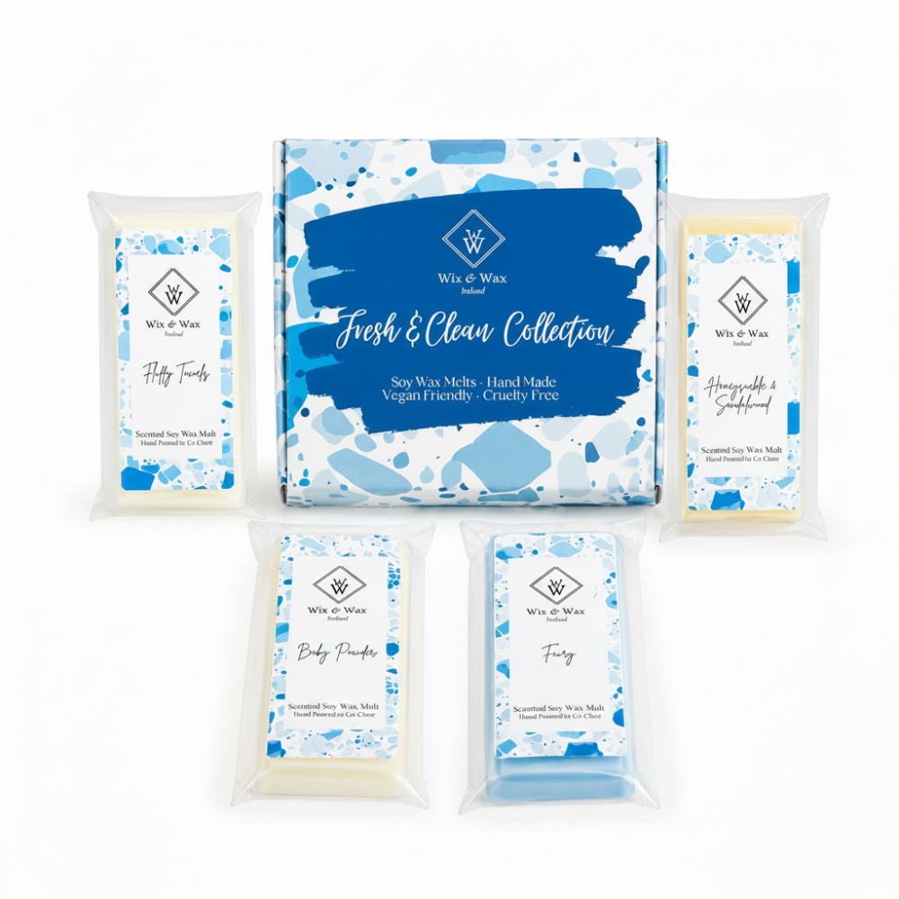Wix & Wax Fresh & Clean Melt Collection