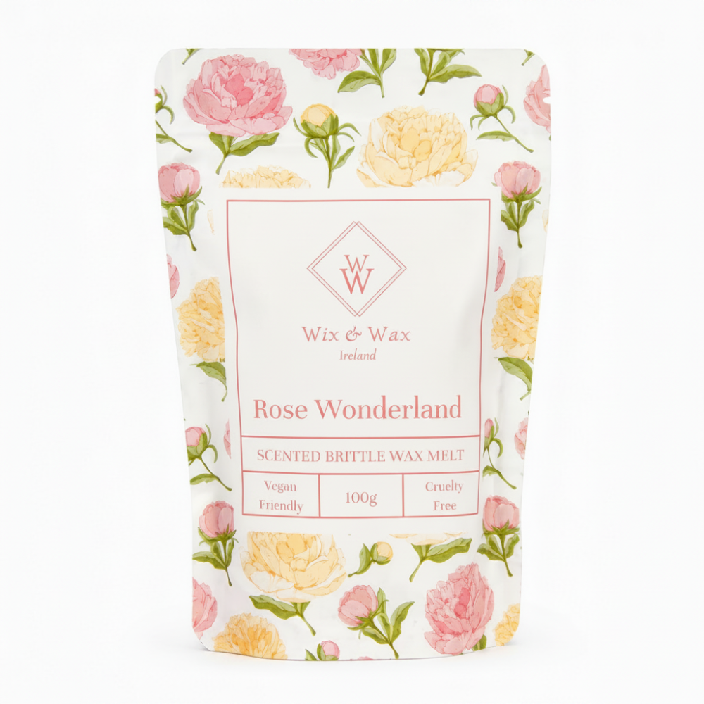 Wix & Wax Rose Wonderland Brittle Wax Melt