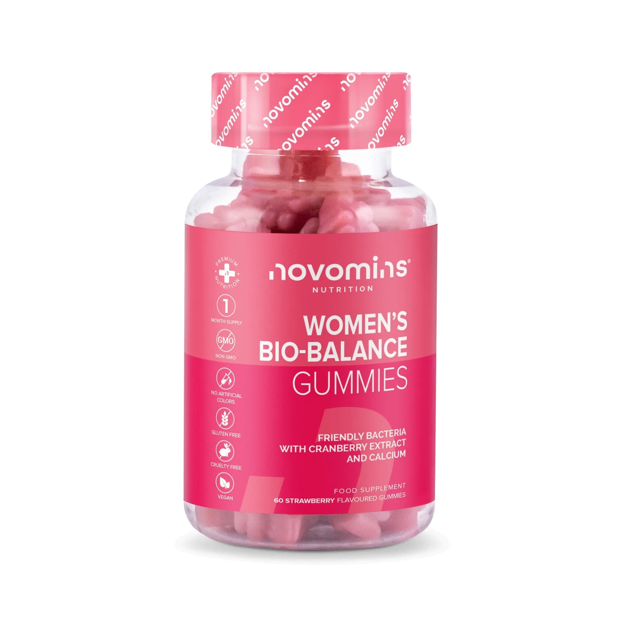 Novomins Women's Bio-Balance Gummies - 60 Pack