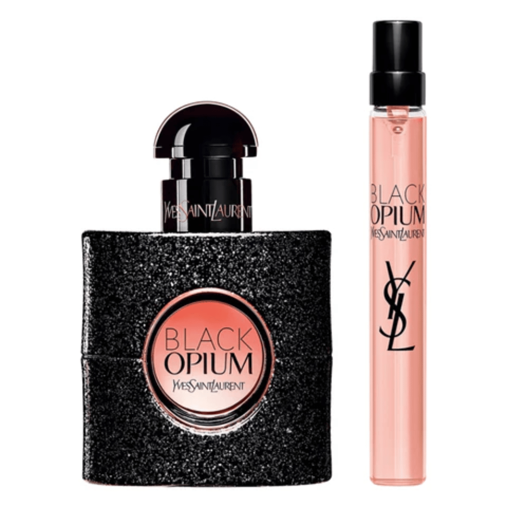 YSL Black Opium 30ml 2pc Gift Set 30ml Edp Spr, 10ml Edp Spr