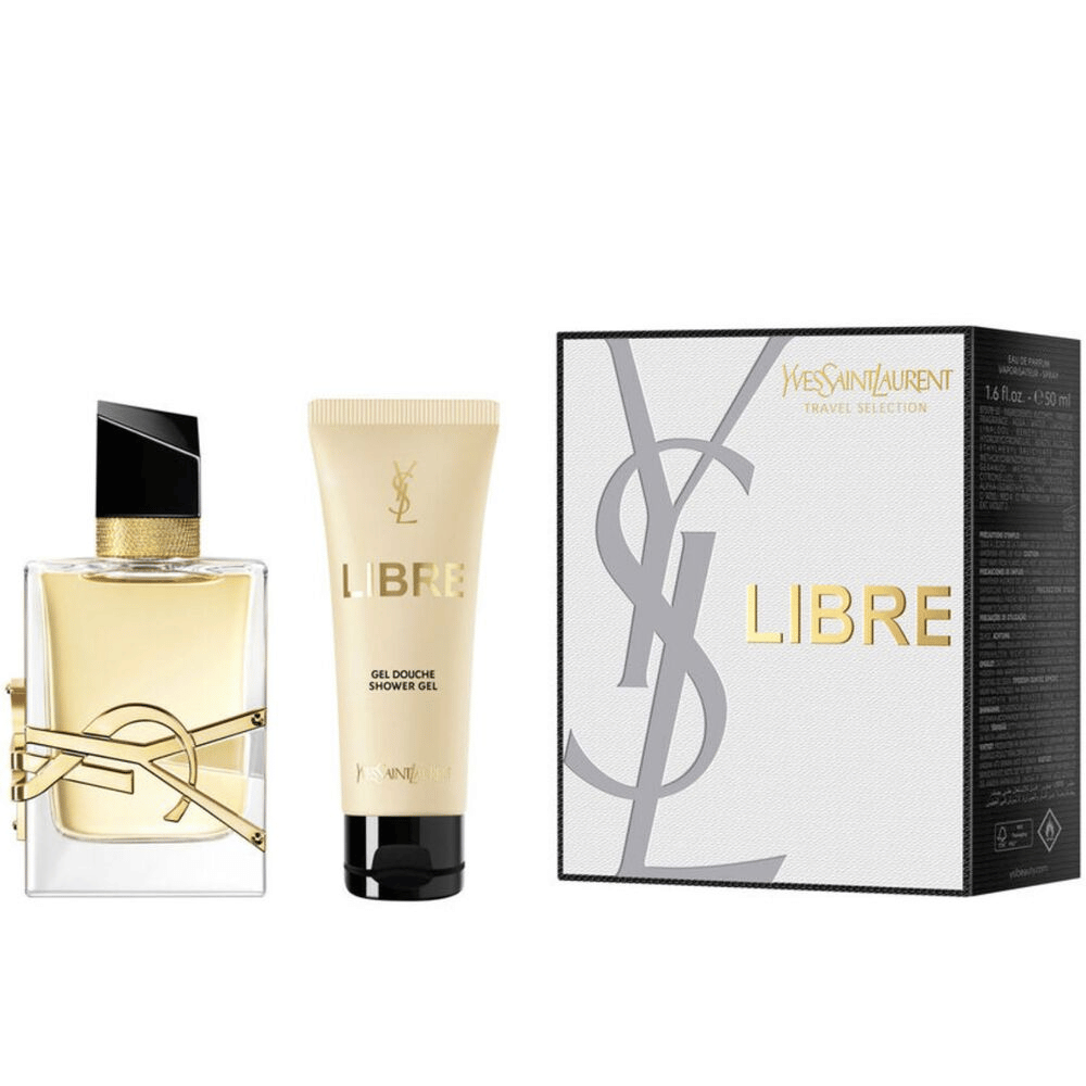 YSL Libre 50ml 2pc Gift Set 50ml Edp Spr, 50ml Shower Gel