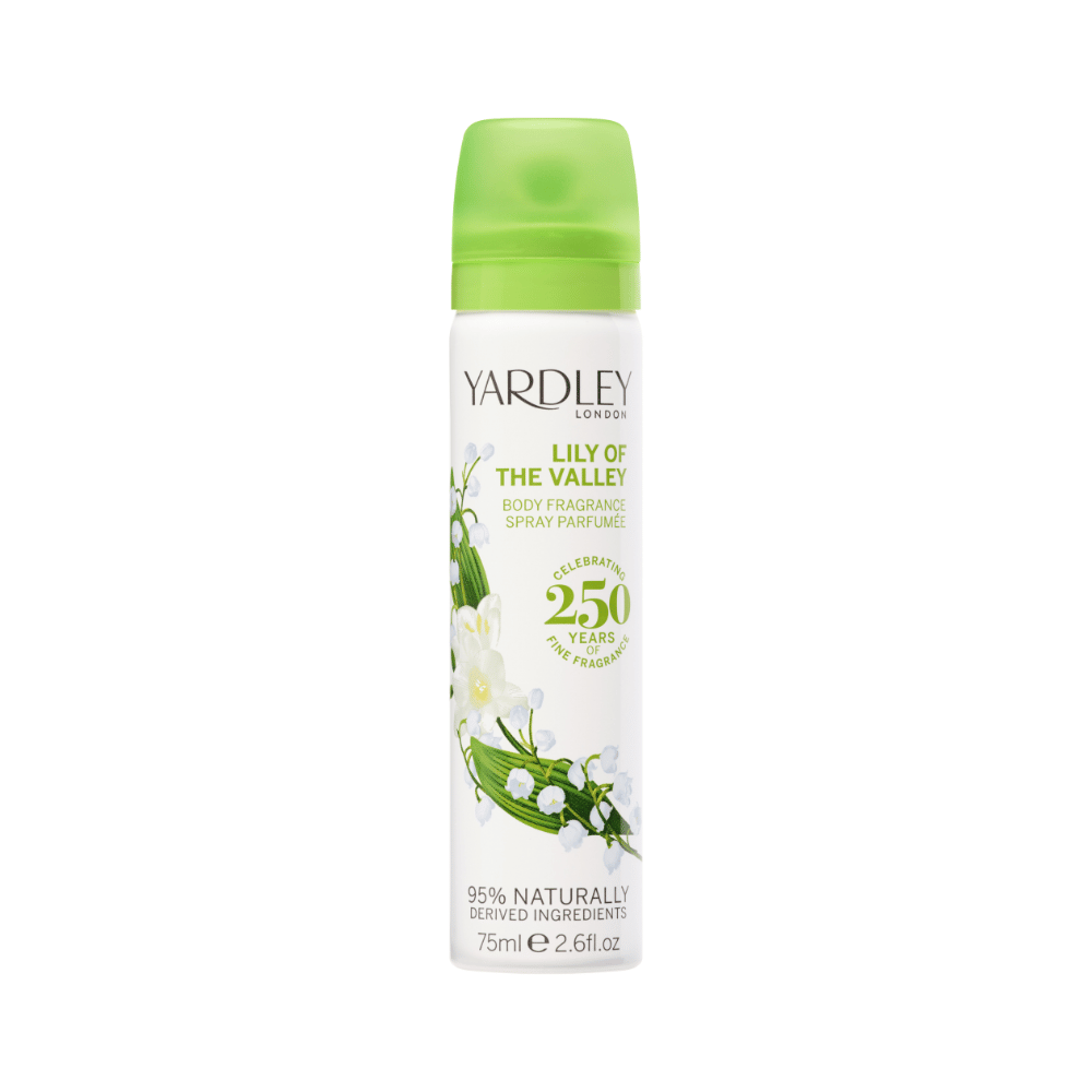 Yardley Lily Of The Valley 75ml Body Spray