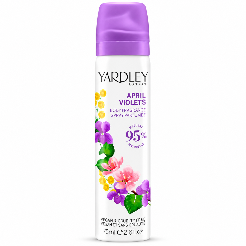 Yardley April Violets Body Fragrance - 75ml