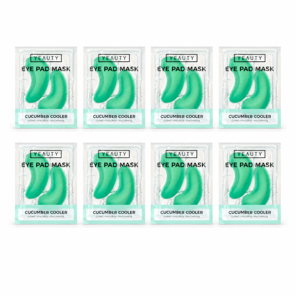 Yeauty Cucumber Cooler Eye Pad Mask 8 Pack