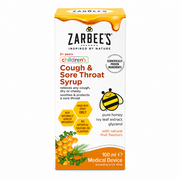 ZARBEES Childrens Cough & Sore Throat Syrup - 100ml