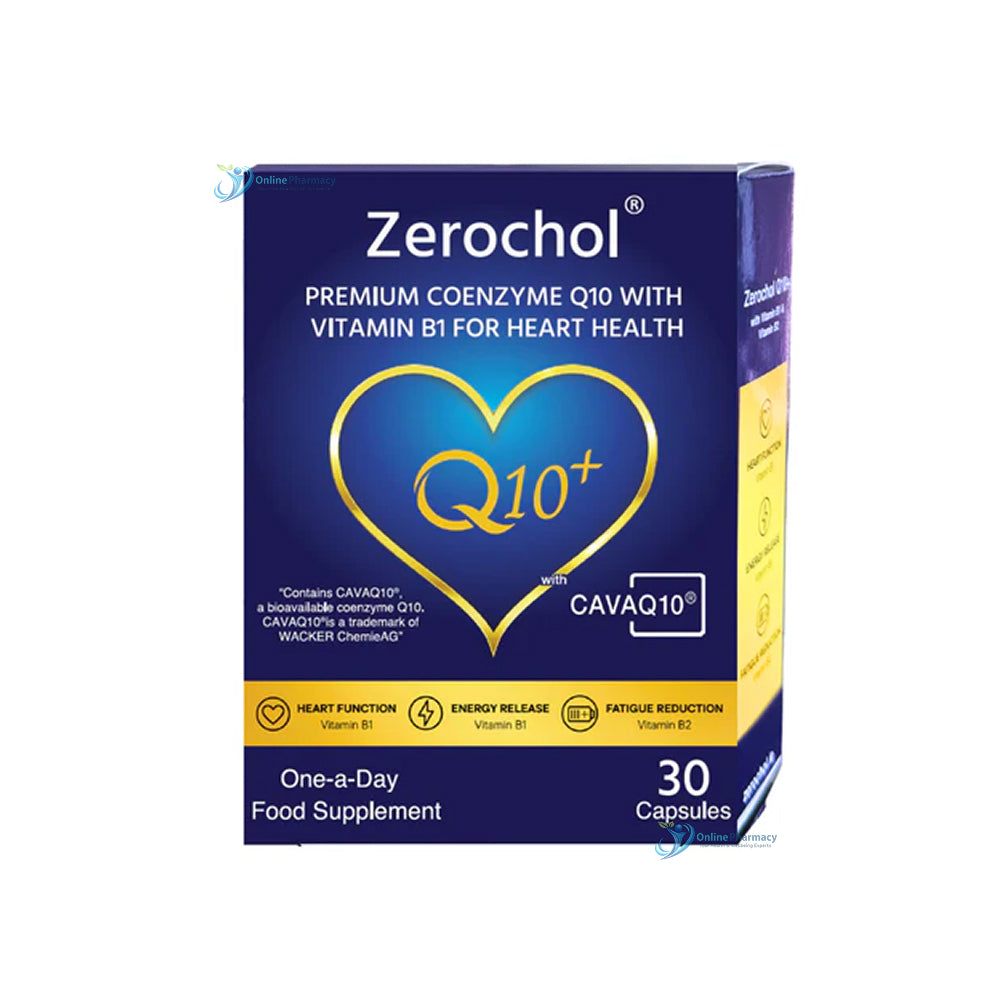 Zerochol Q10+ 30 Capsules