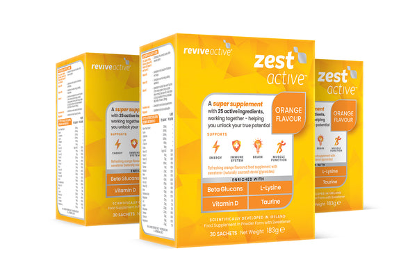 Revive Active Zest Active Food Supplement - 3 Months Supply (90 Sachets)