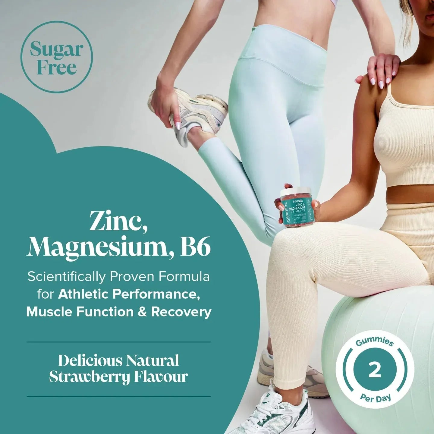 Novomins Zinc & Magnesium Gummies - 60 Pack