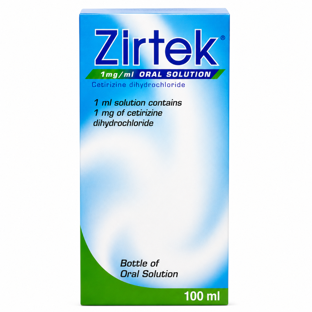 Zirtek Cetirizine Oral Solution - 100ml