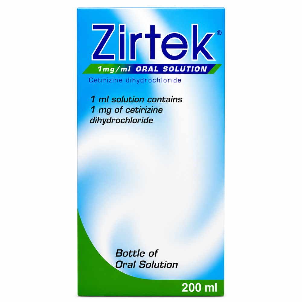 Zirtek Cetirizine Oral Solution 200ml
