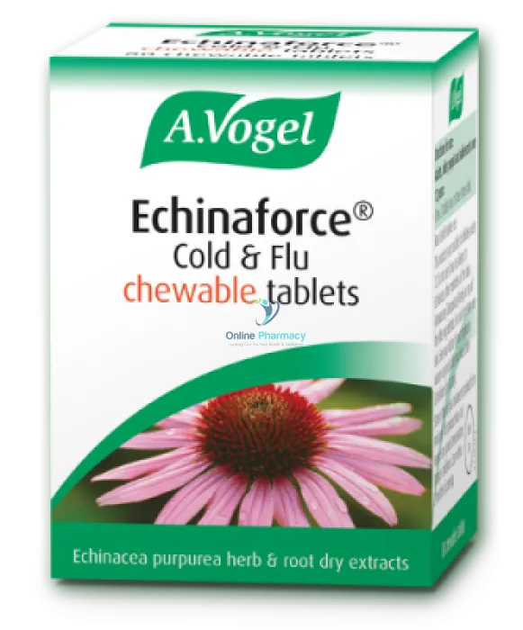 A.vogel Echinaforce Chewable Cold & Flu - 40 Tabs Supplements