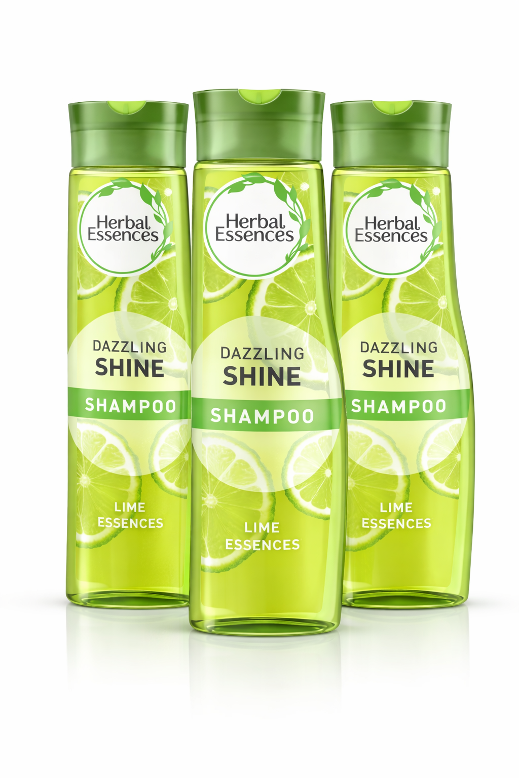 Herbal Essences Dazzling Shine Shampoo - 400Ml x 3