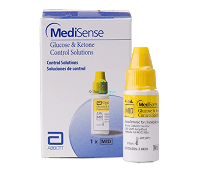 Abbott Glucose Meter Ketone Control Solution Medisense - Diabetes