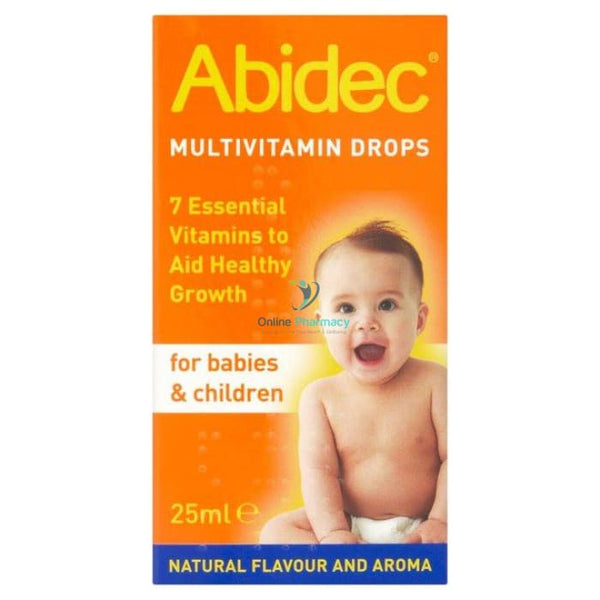 Abidec Multivitamin Drops - Multivitamin for Babies & Children 25ml - OnlinePharmacy