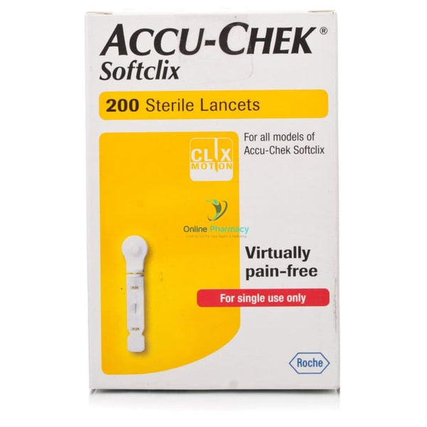Accu-Chek Softclix Lancets - 200 Pack - OnlinePharmacy
