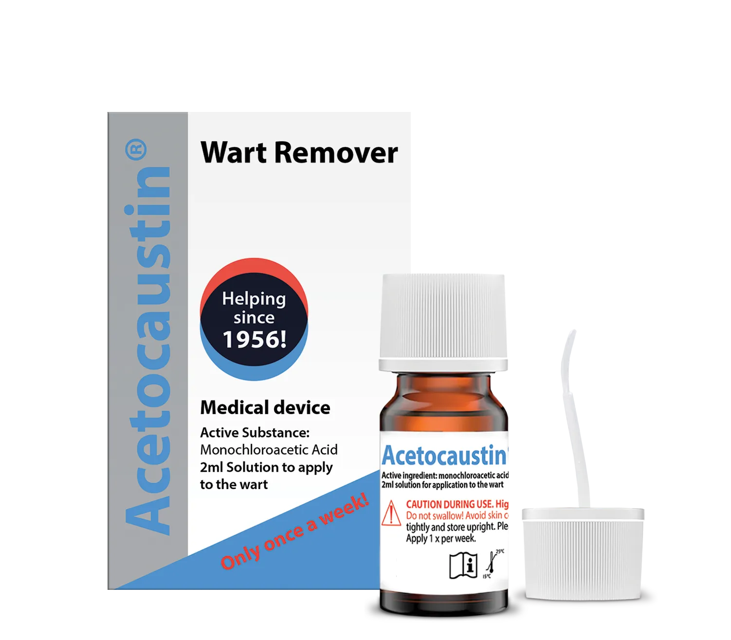 AcetoCaustin Acid Wart Treatment