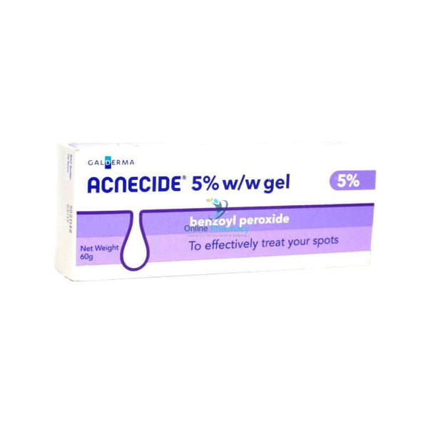 Acnecide 5% Benzyl Peroxide Gel - 60g - OnlinePharmacy