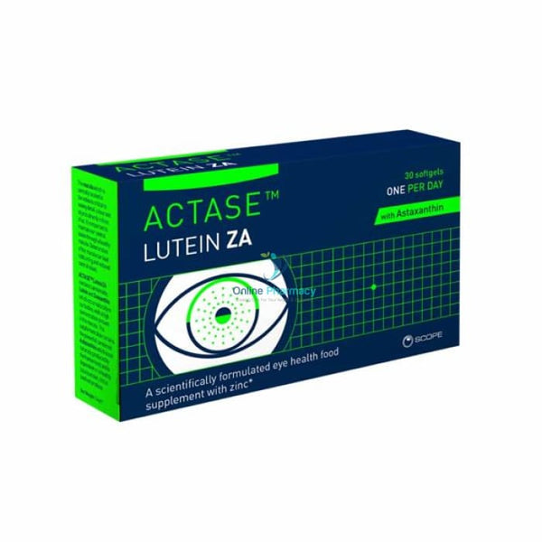 Actase Lutein ZA For Healthy Vision - 30 Pack - OnlinePharmacy
