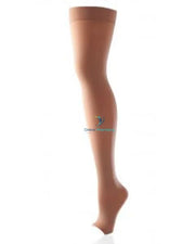 Activa Class 2 Thigh Length Open Toe Compression Socks - 1 Pair