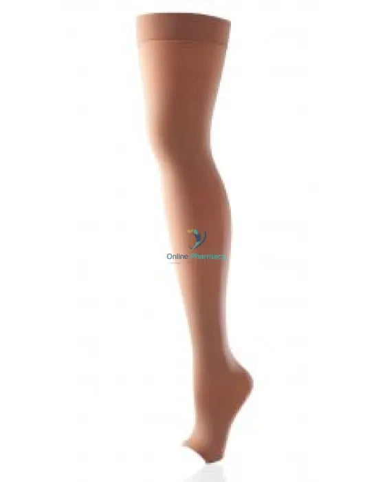 Activa Class 2 Thigh Length Open Toe Compression Socks - 1 Pair