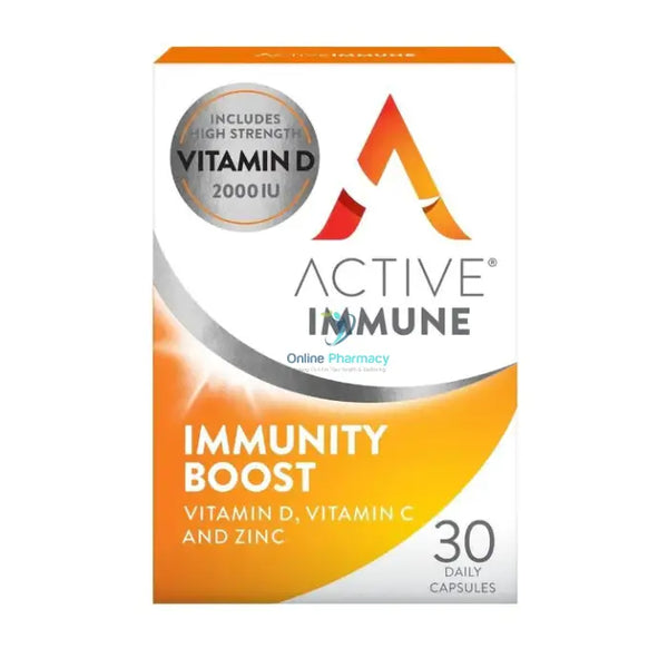 Active Immune Capsules - 30 Pack Vitamins & Supplements