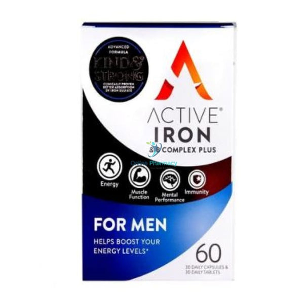 Active Iron For Men - 60 pack - OnlinePharmacy