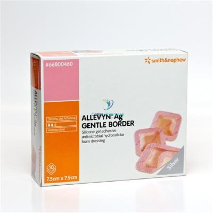 Allevyn Ag (Silver) Gentle Border Wound Dressing - OnlinePharmacy