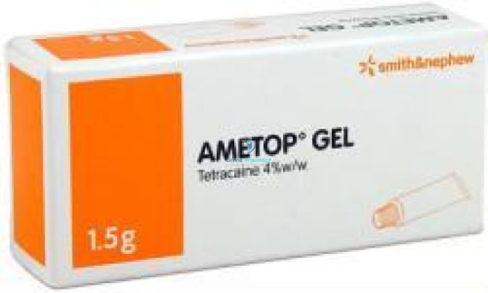 Ametop Gel Tetracaine 4% - Pain Relief 1.5G - OnlinePharmacy