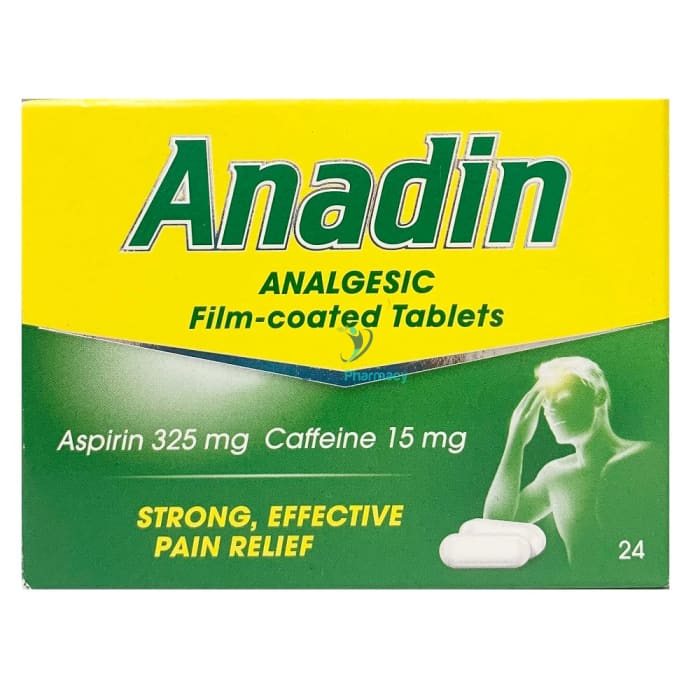 Anadin Original Tablets - 12 / 24 Pack Pain Relief