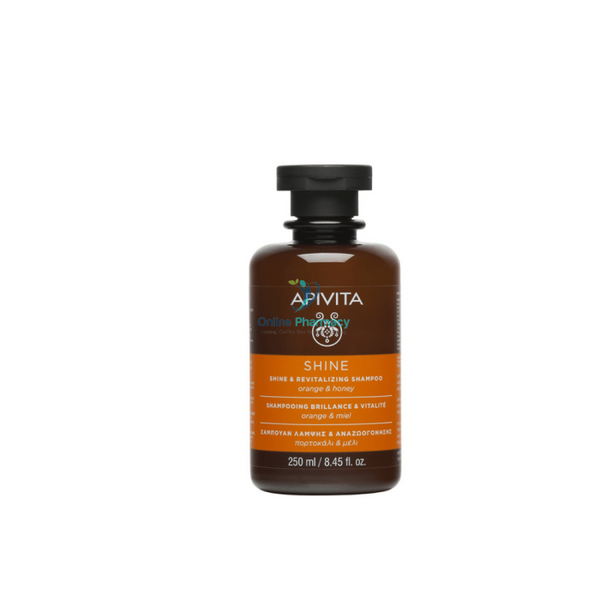 Apivita Shine & Revitalizing Shampoo With Orange & Honey 25ml
