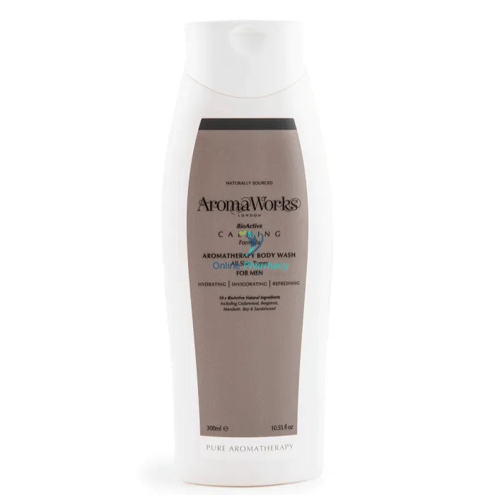 Aromaworks Calming Aromatherapy Body Wash For Men - 300Ml Care