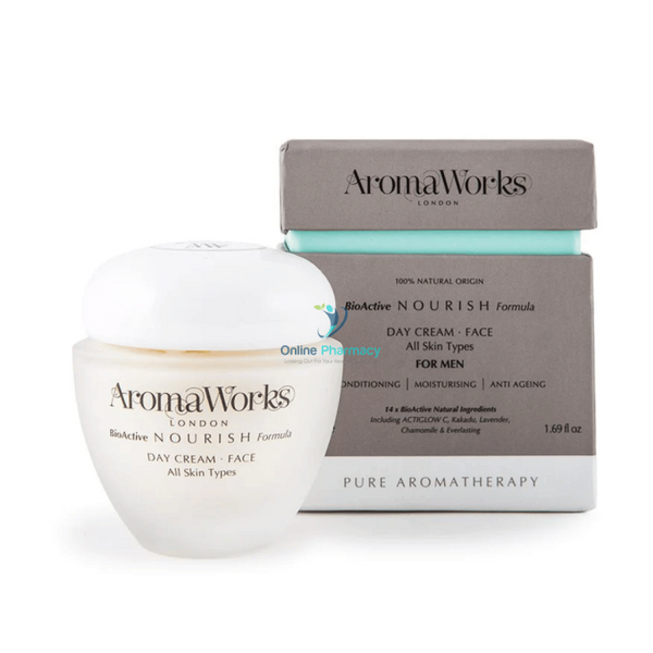 Aromaworks Mens (Nourish) Day Cream 50Ml Men Care