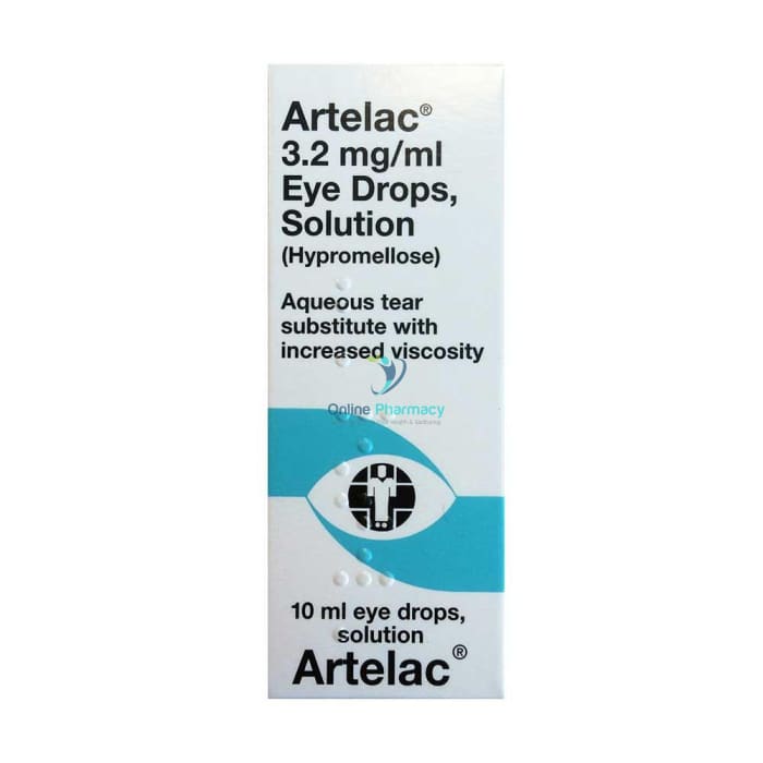 Artelac Eye Drops - 10ml - OnlinePharmacy