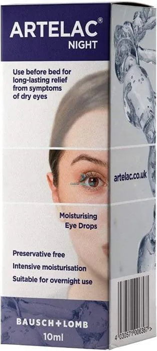 Artelac Night Moisturising Eye Drops 10ml
