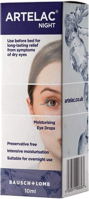 Artelac Night Moisturising Eye Drops 10ml - OnlinePharmacy