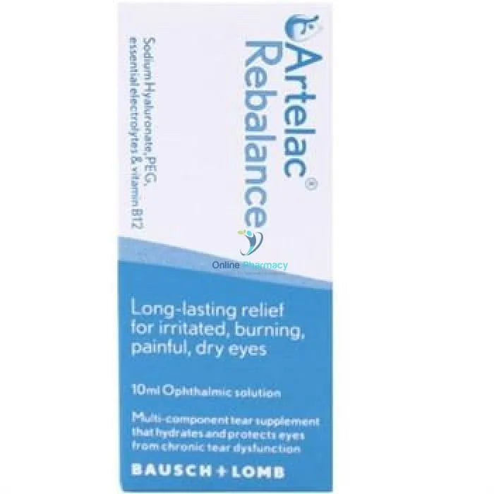 Artelac Rebalance Eye Drops - For Dry Eyes - OnlinePharmacy